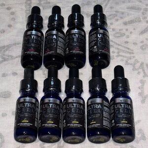 NEW 9 Zilis Ultracell Full Spectrum Hemp Oil Berry Lemon  7ml 0.23oz